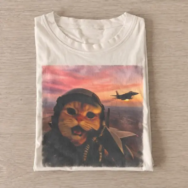 Fighter pilot cat t shirt sand20fighter pilot cat.webp