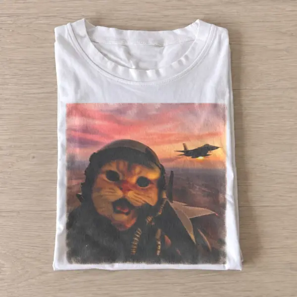 Fighter pilot cat t shirt white20fighter pilot cat.webp
