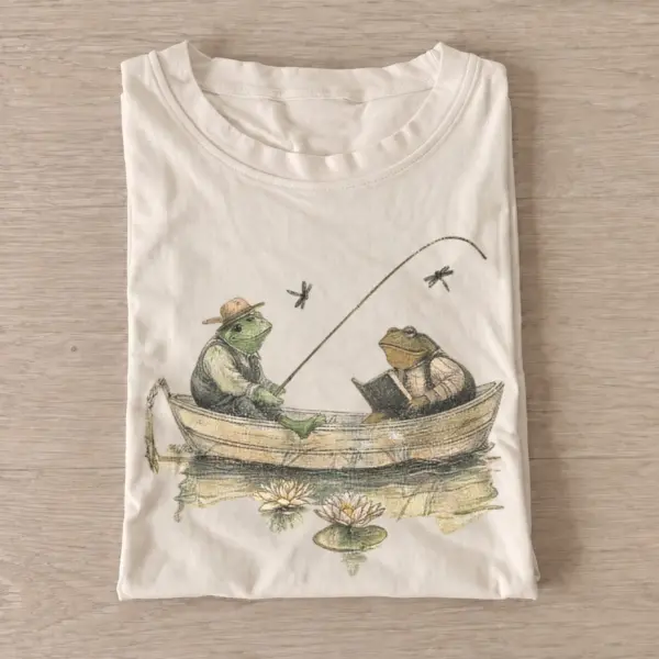 Fishing frog duo t shirt sand20fishing frog duo.webp