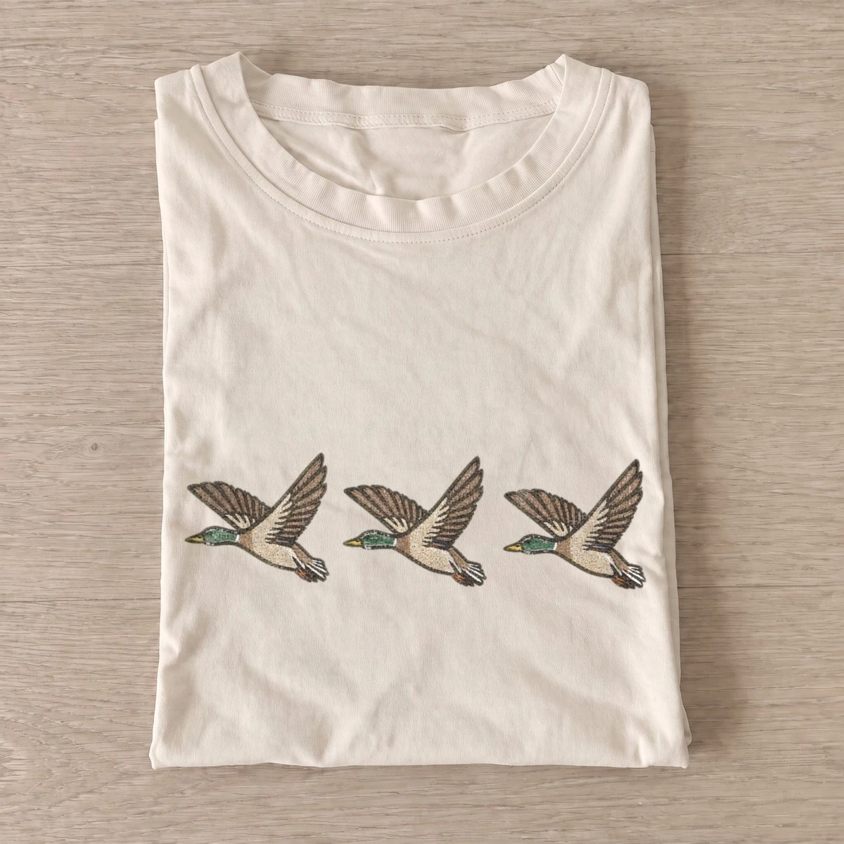 Flying duck trio t shirt sand20flying duck trio.webp