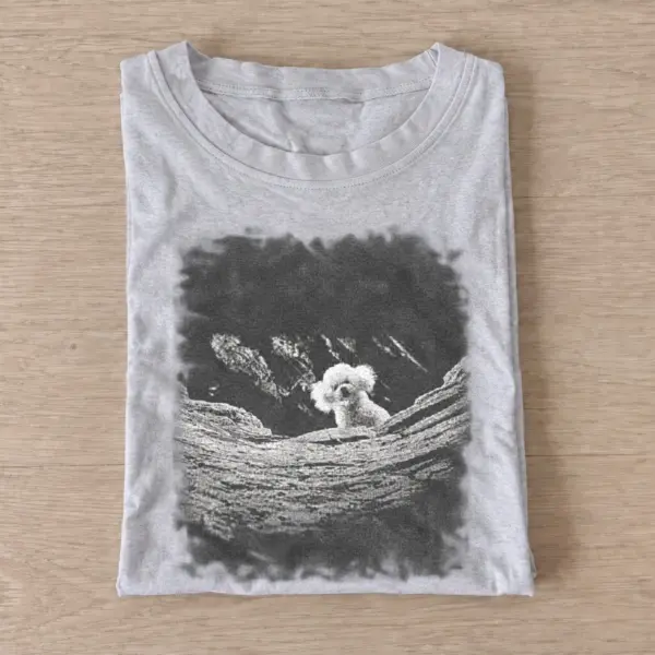 Forest chick t shirt gray20forest chick.webp