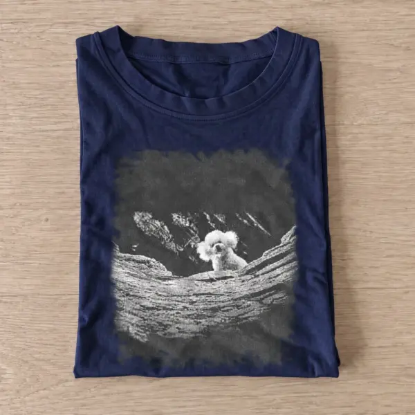 Forest chick t shirt navy20forest chick.webp