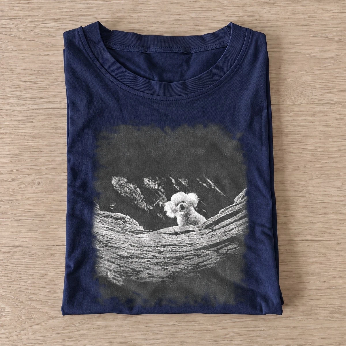 Forest chick t shirt navy20forest chick.webp