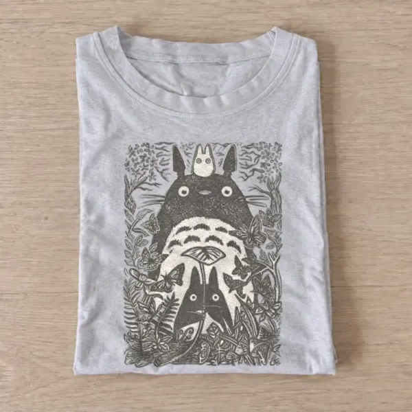 Forest spirit family t shirt gray20forest spirit family.webp