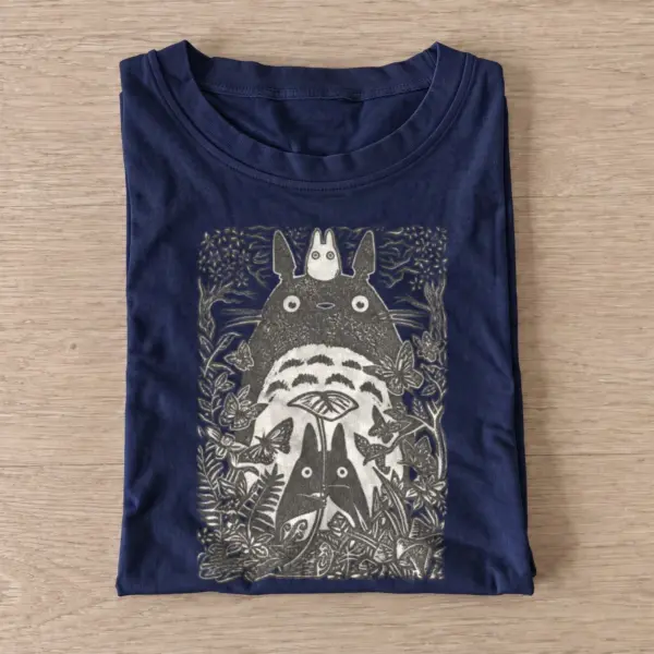 Forest spirit family t shirt navy20forest spirit family.webp