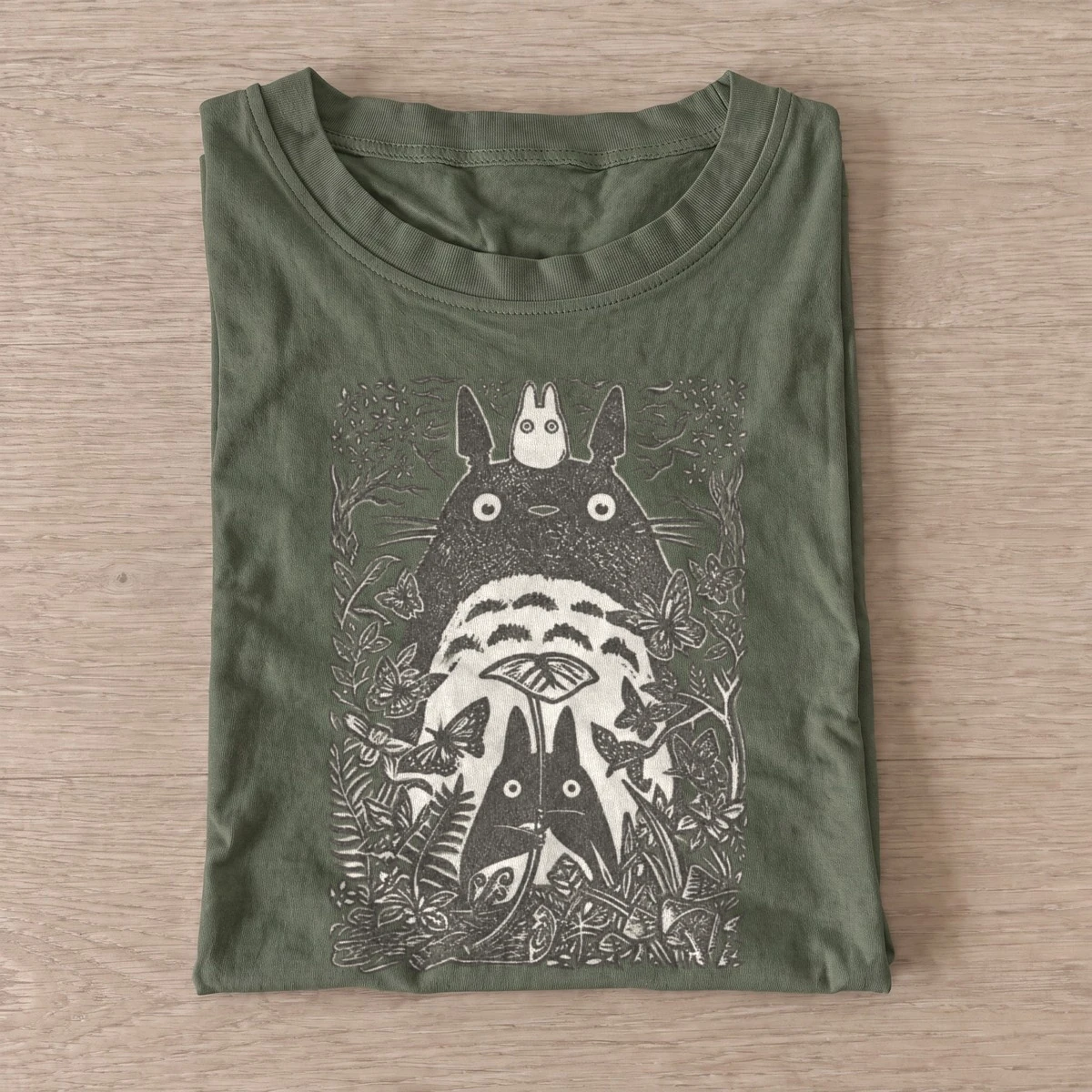 Forest spirit family t shirt olive20forest spirit family.webp