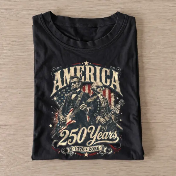 Founding fathers rock america 250 years t shirt black20founding fathers rock.webp