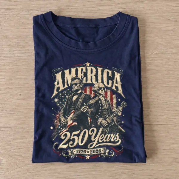 Founding fathers rock america 250 years t shirt navy20founding fathers rock.webp