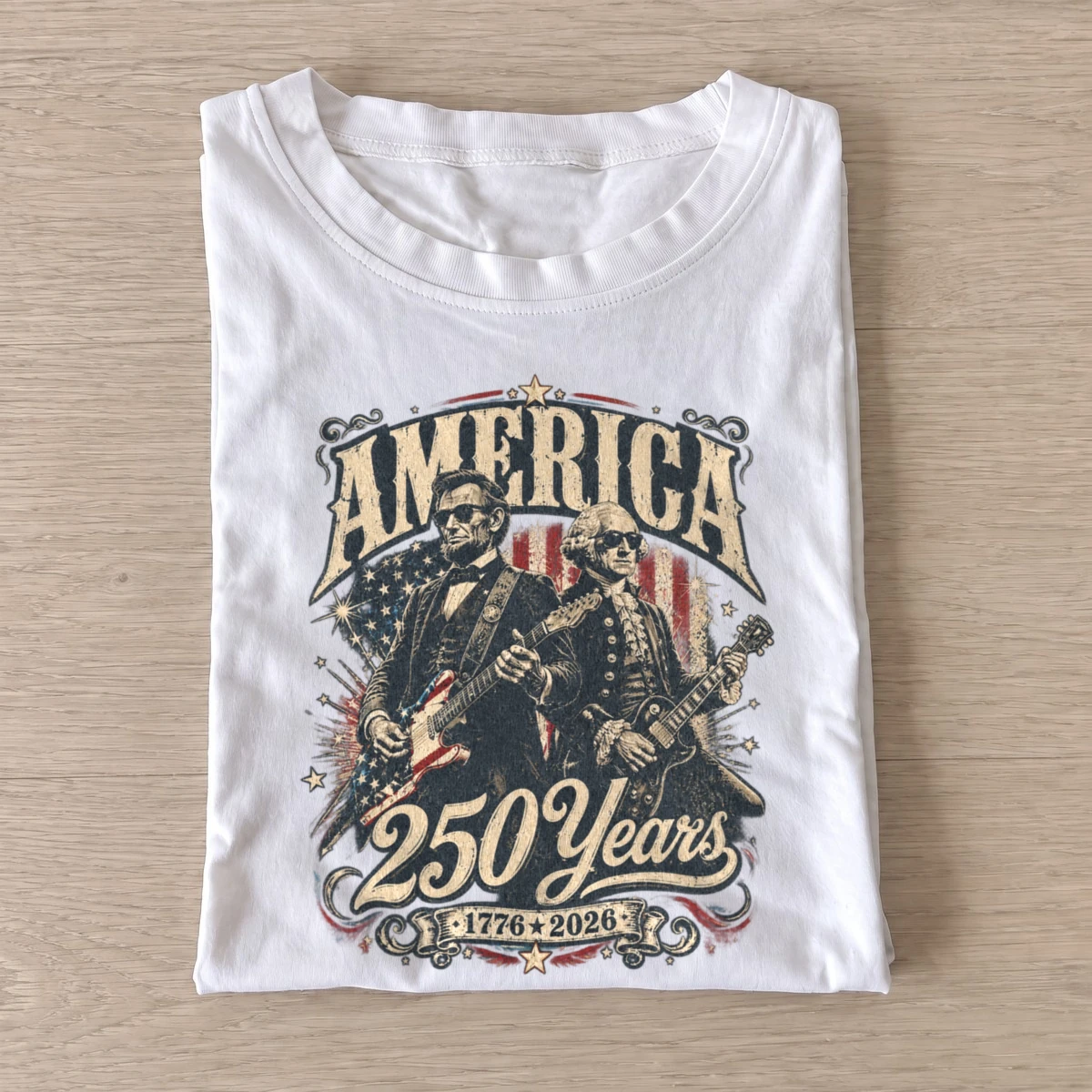 Founding fathers rock america 250 years t shirt white20founding fathers rock.webp