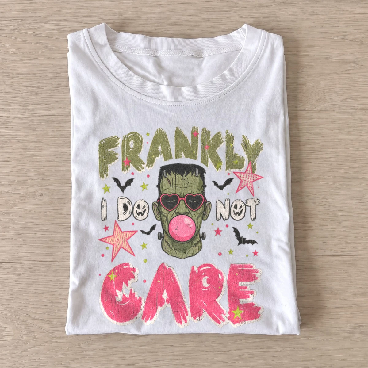 Frankly i do not care frankenstein t shirt white20frankly dont care.webp