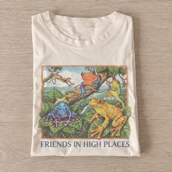 Friends in high places frogs t shirt sand20high places frogs.webp