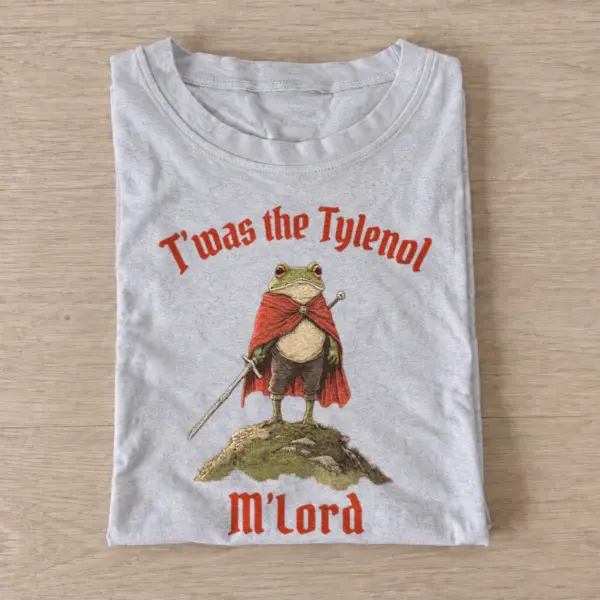 Frog knight twas the tylenol mlord t shirt gray20frog knight confession.webp