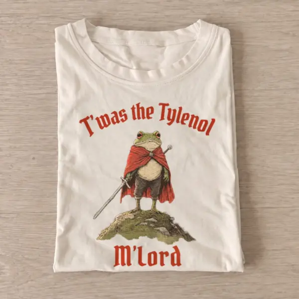 Frog knight twas the tylenol mlord t shirt sand20frog knight confession.webp