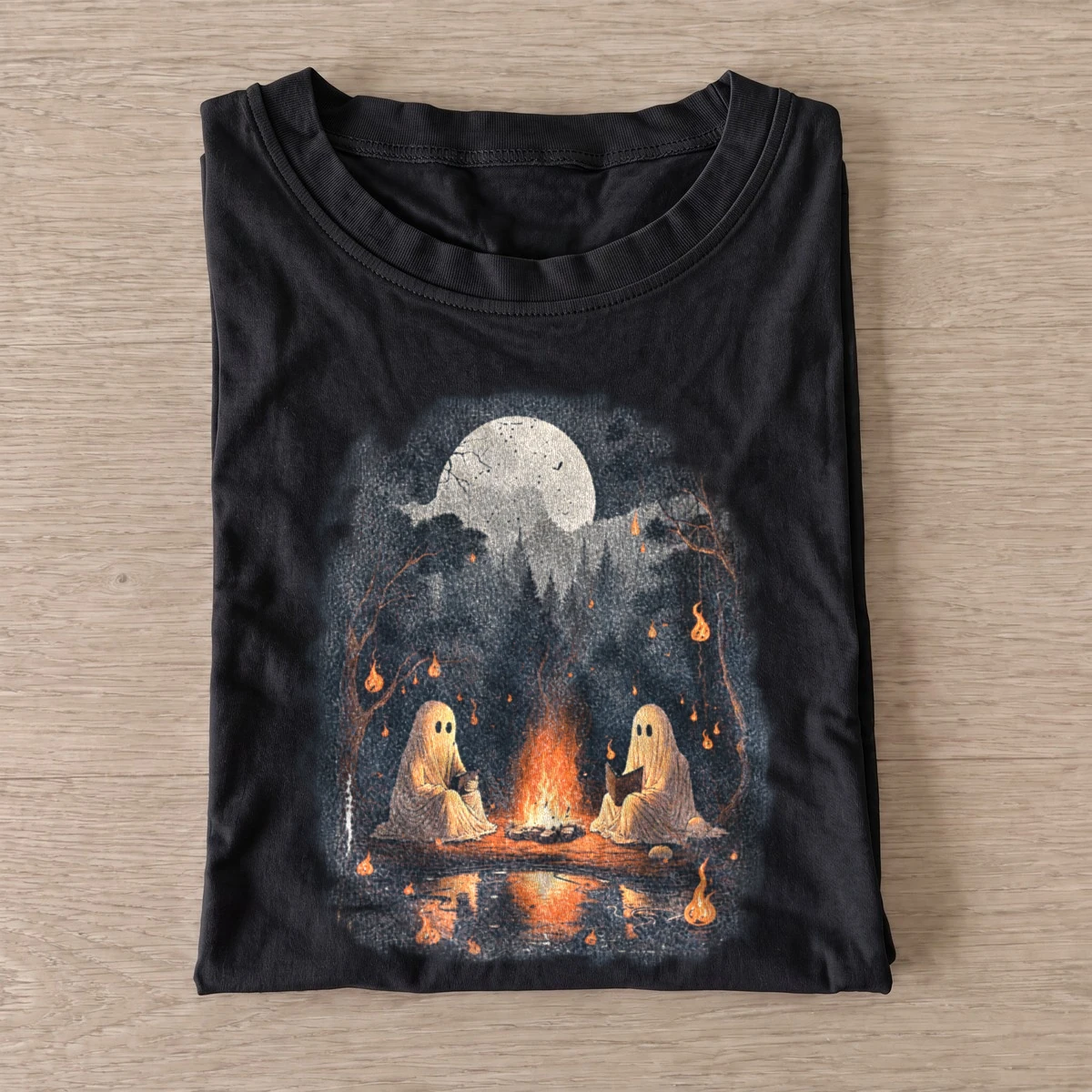 Ghost campfire t shirt black20ghost campfire.webp
