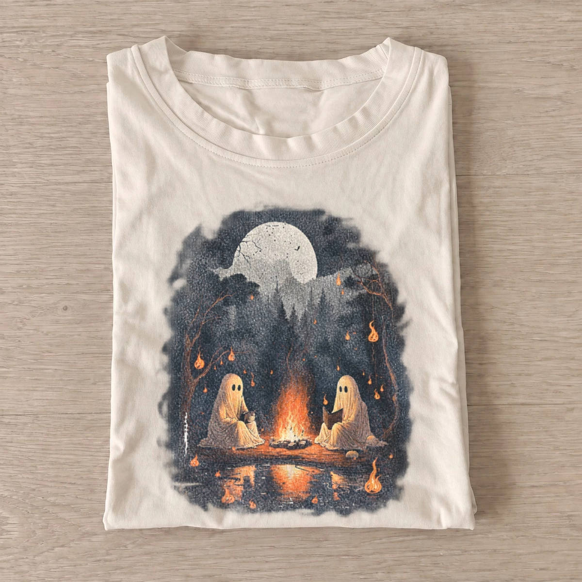 Ghost campfire t shirt sand20ghost campfire.webp