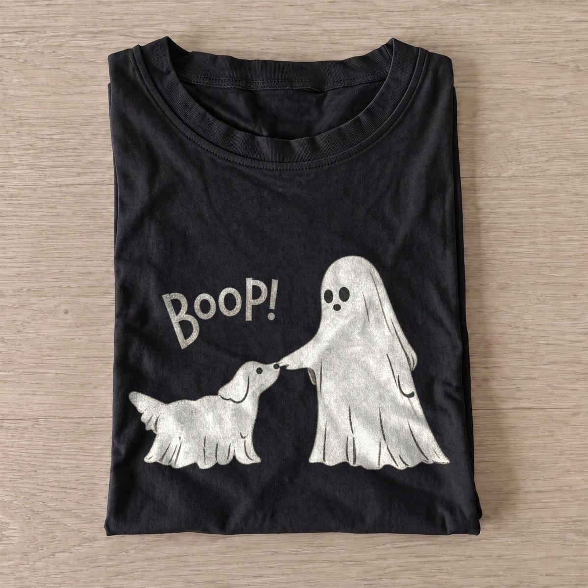 Ghost dog boop halloween t shirt black20ghost dog boop.webp