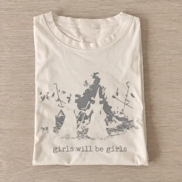 Girls will be girls witch gathering t shirt sand20witch girl gathering.webp