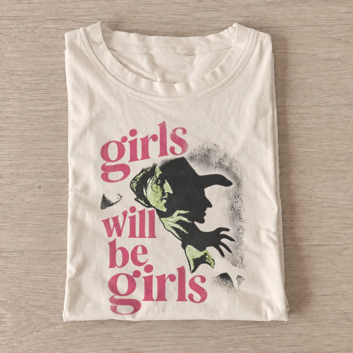 Girls will be girls witch t shirt sand20witch girl power.webp