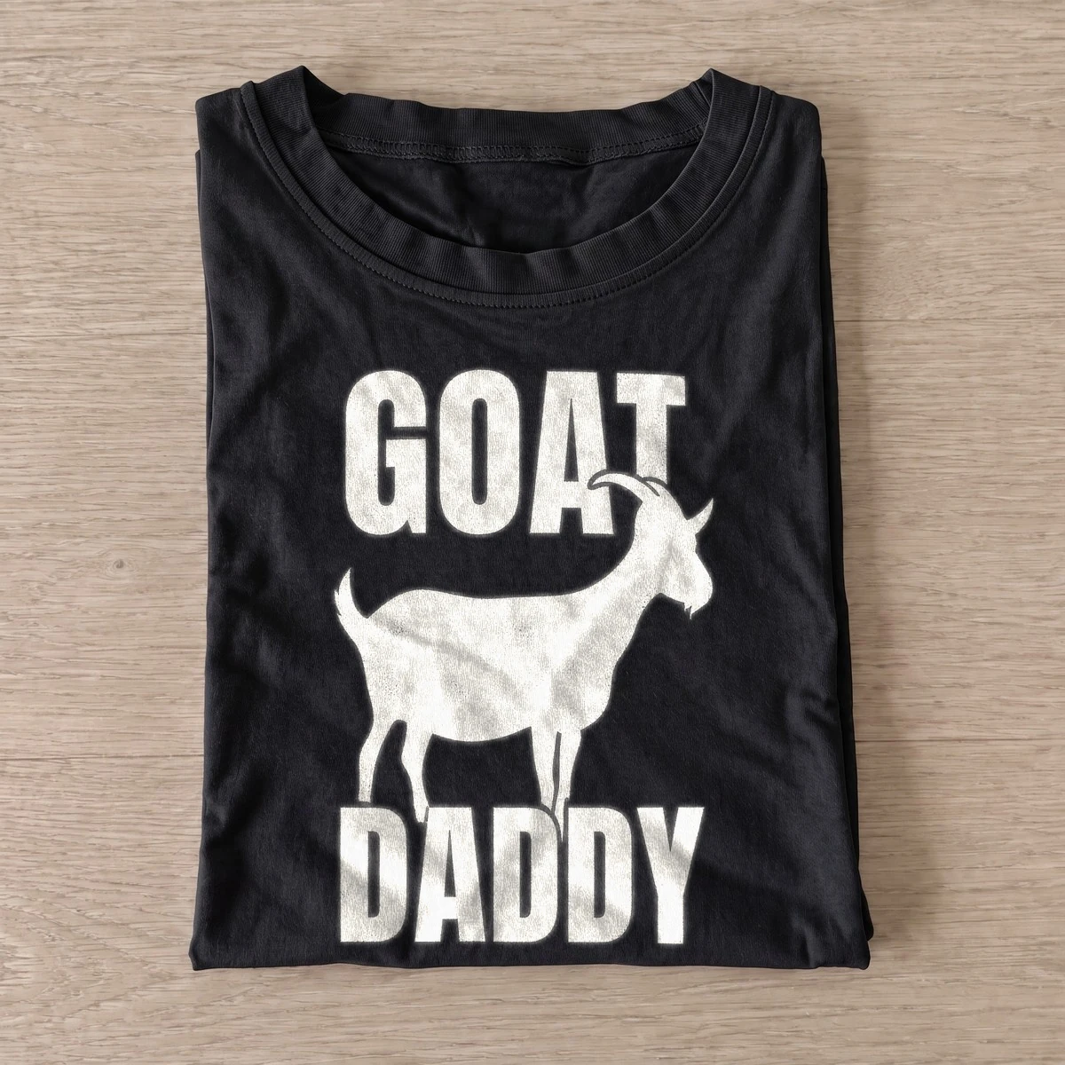 Goat daddy graphic t shirt black20goat daddy.webp