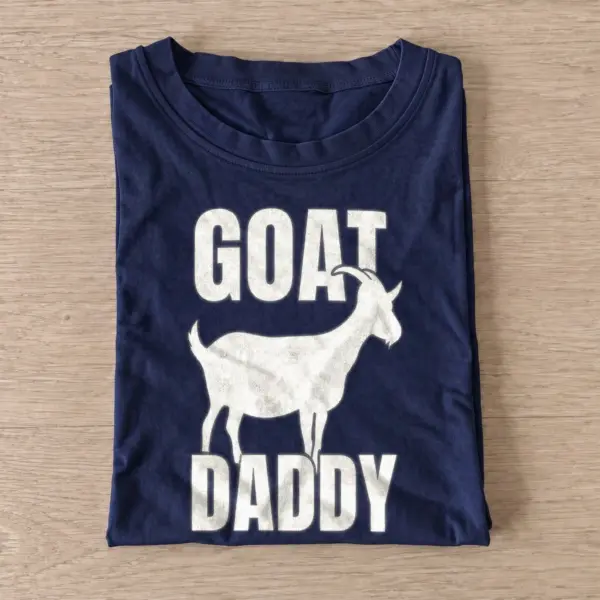 Goat daddy graphic t shirt navy20goat daddy.webp
