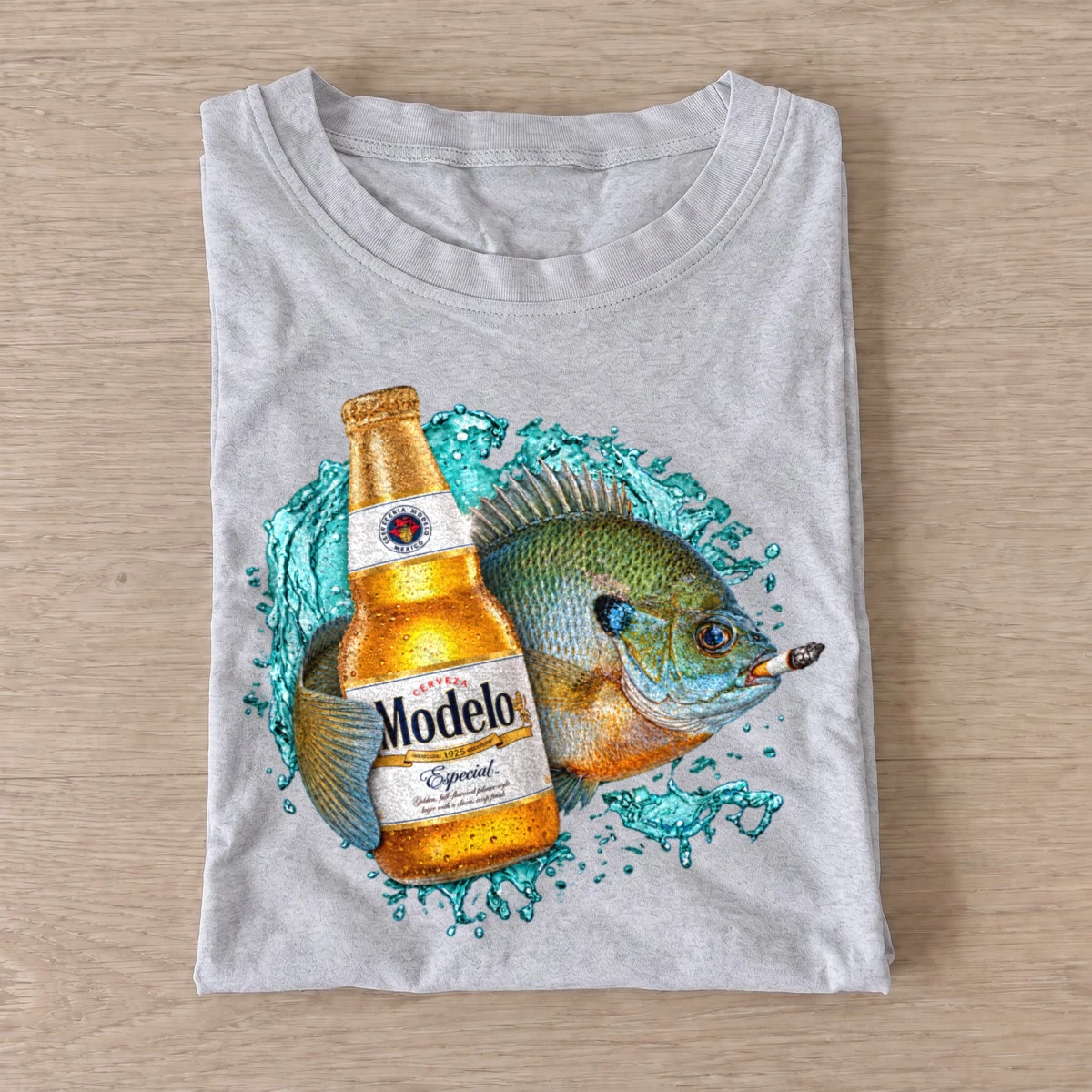 Golden lager bluegill t shirt gray20golden lager bluegill.webp