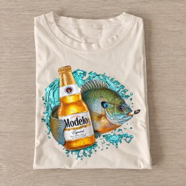 Golden lager bluegill t shirt sand20golden lager bluegill.webp