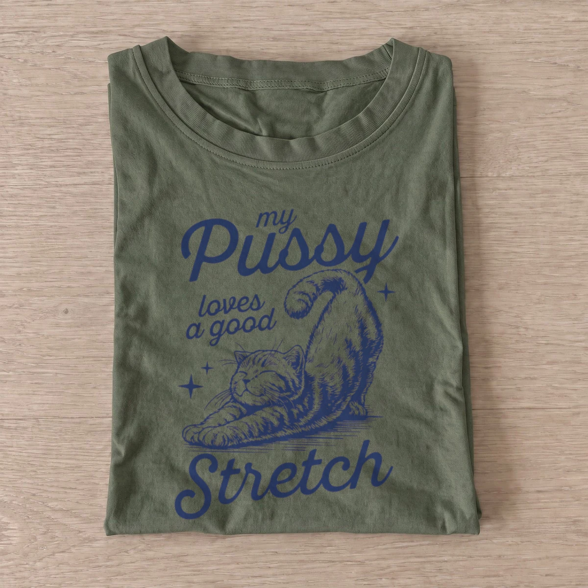 Good stretch t shirt olive20good stretch.webp