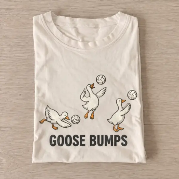 Goose bumps volleyball t shirt sand20goose bumps volleyball.webp