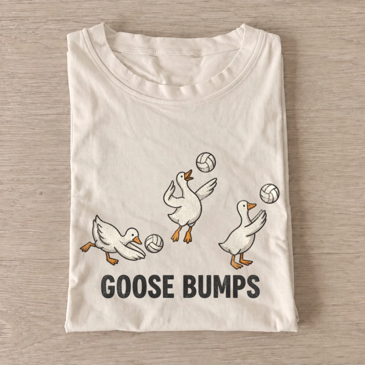 Goose bumps volleyball t shirt sand20goose bumps volleyball.webp