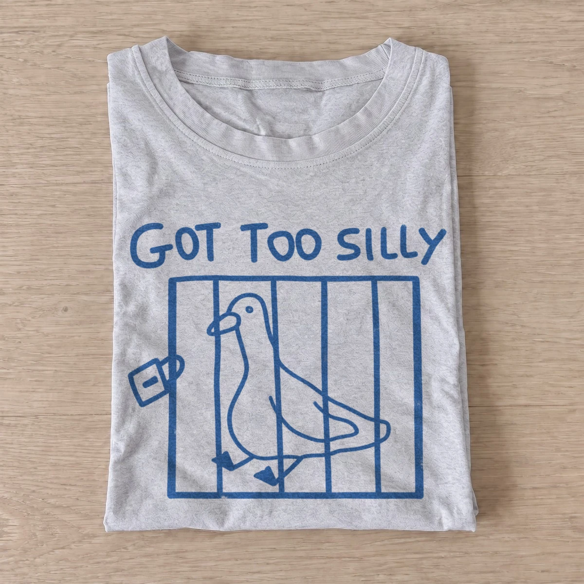 Got too silly goose jail t shirt gray20silly goose jail.webp