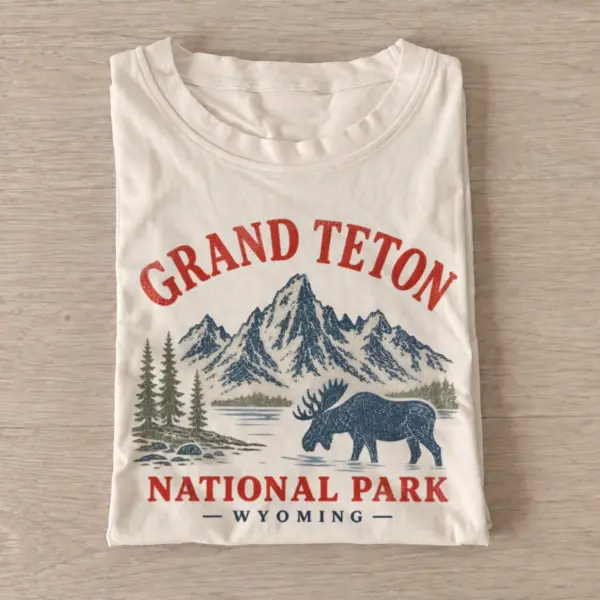 Grand teton national park moose t shirt sand20grand teton moose.webp