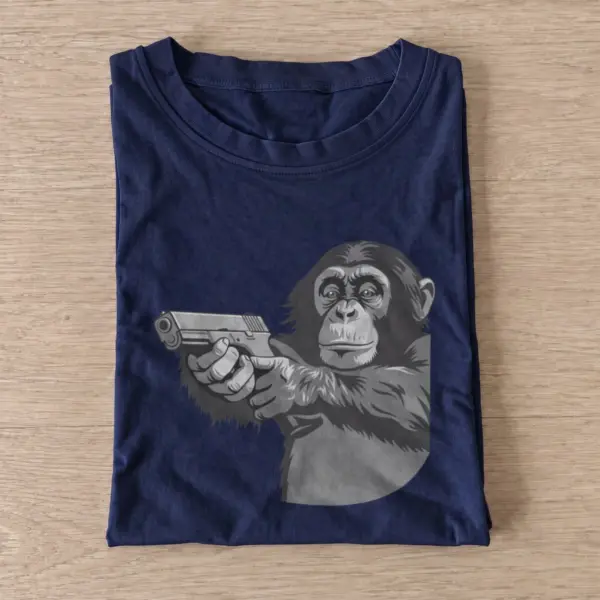 Gray chimp pistol t shirt navy20gray chimp pistol.webp