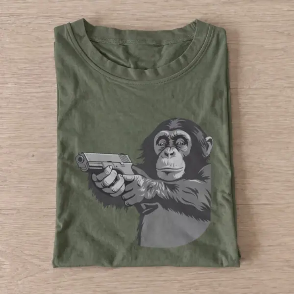 Gray chimp pistol t shirt olive20gray chimp pistol.webp