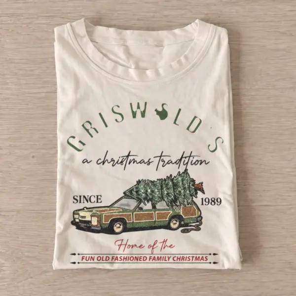 Griswold christmas tree road trip t shirt sand20christmas tree road trip.webp