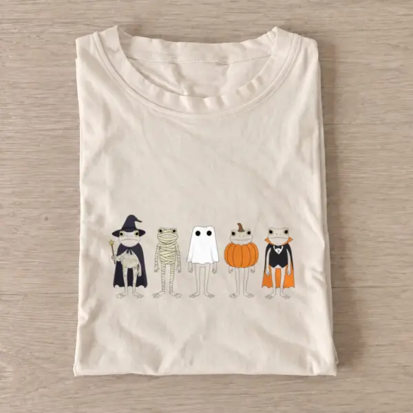 Halloween frogs t shirt sand20halloween frogs.webp