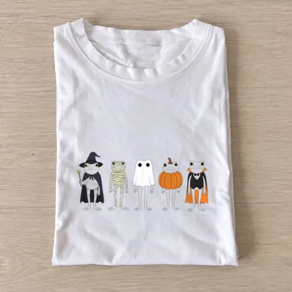 Halloween frogs t shirt white20halloween frogs.webp