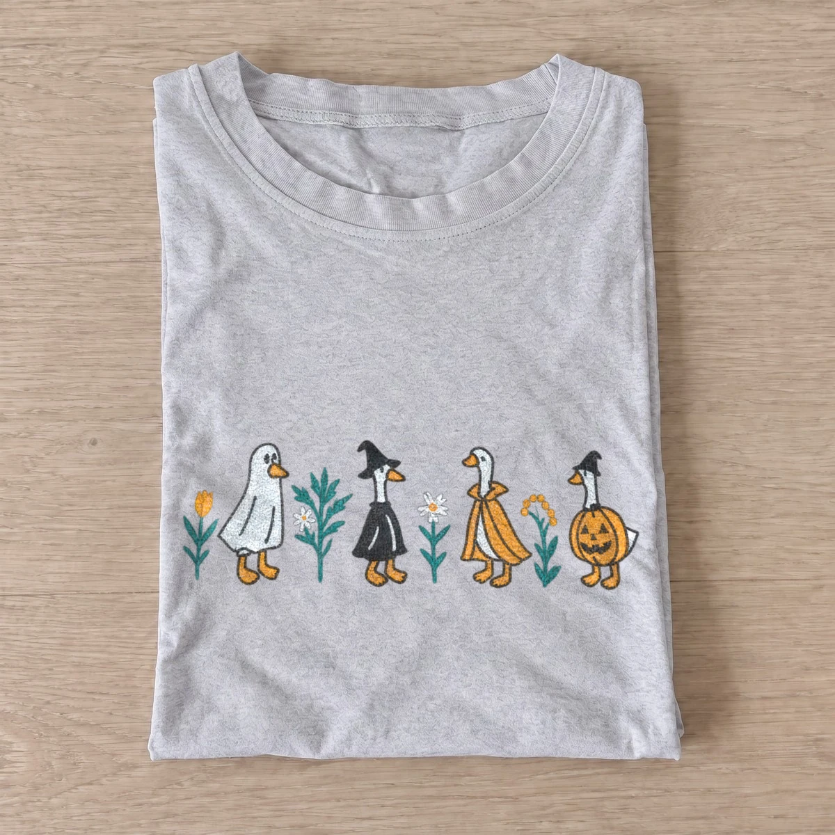 Halloween goose parade t shirt gray20halloween goose parade.webp