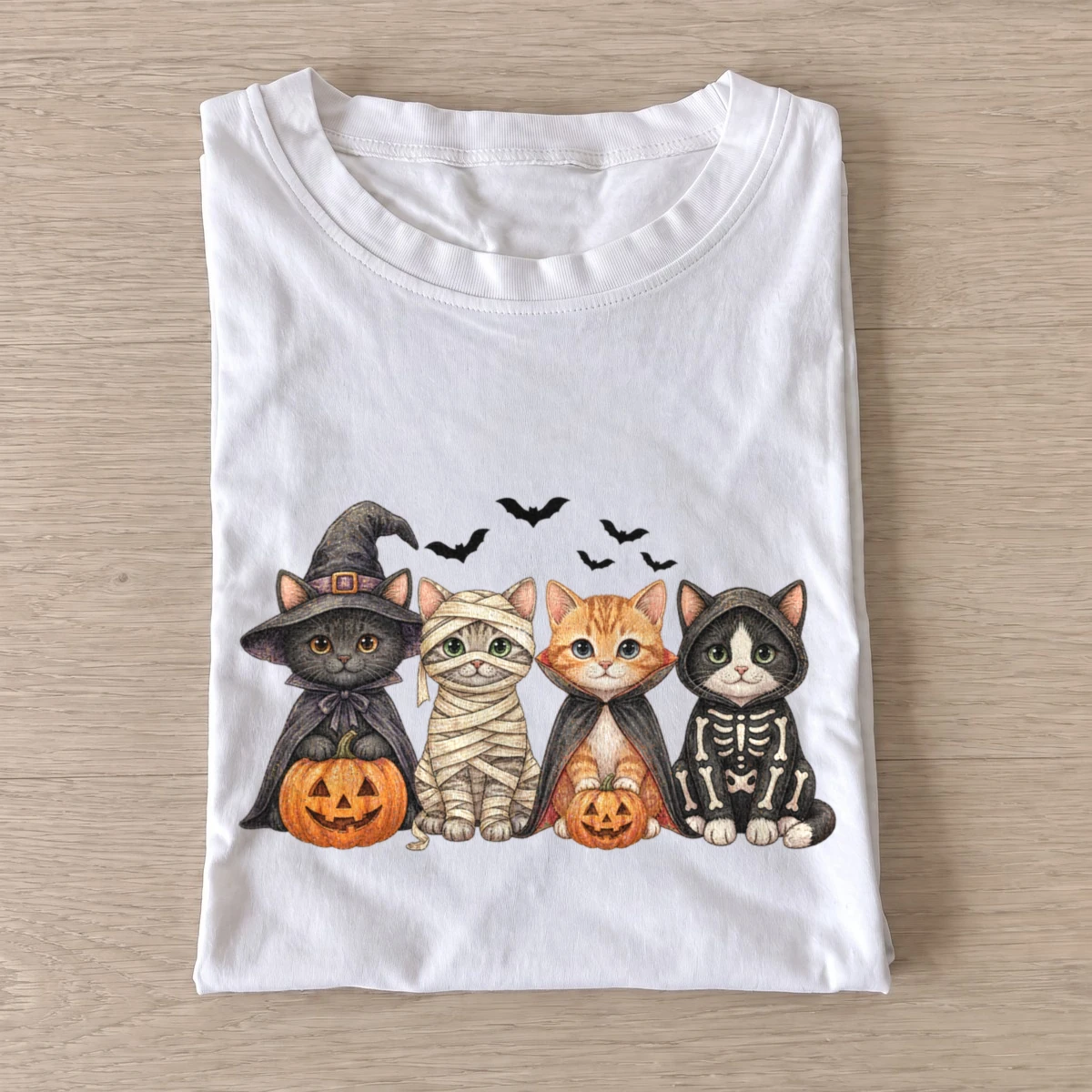 Halloween kitten costumes t shirt white20halloween kitten costumes.webp