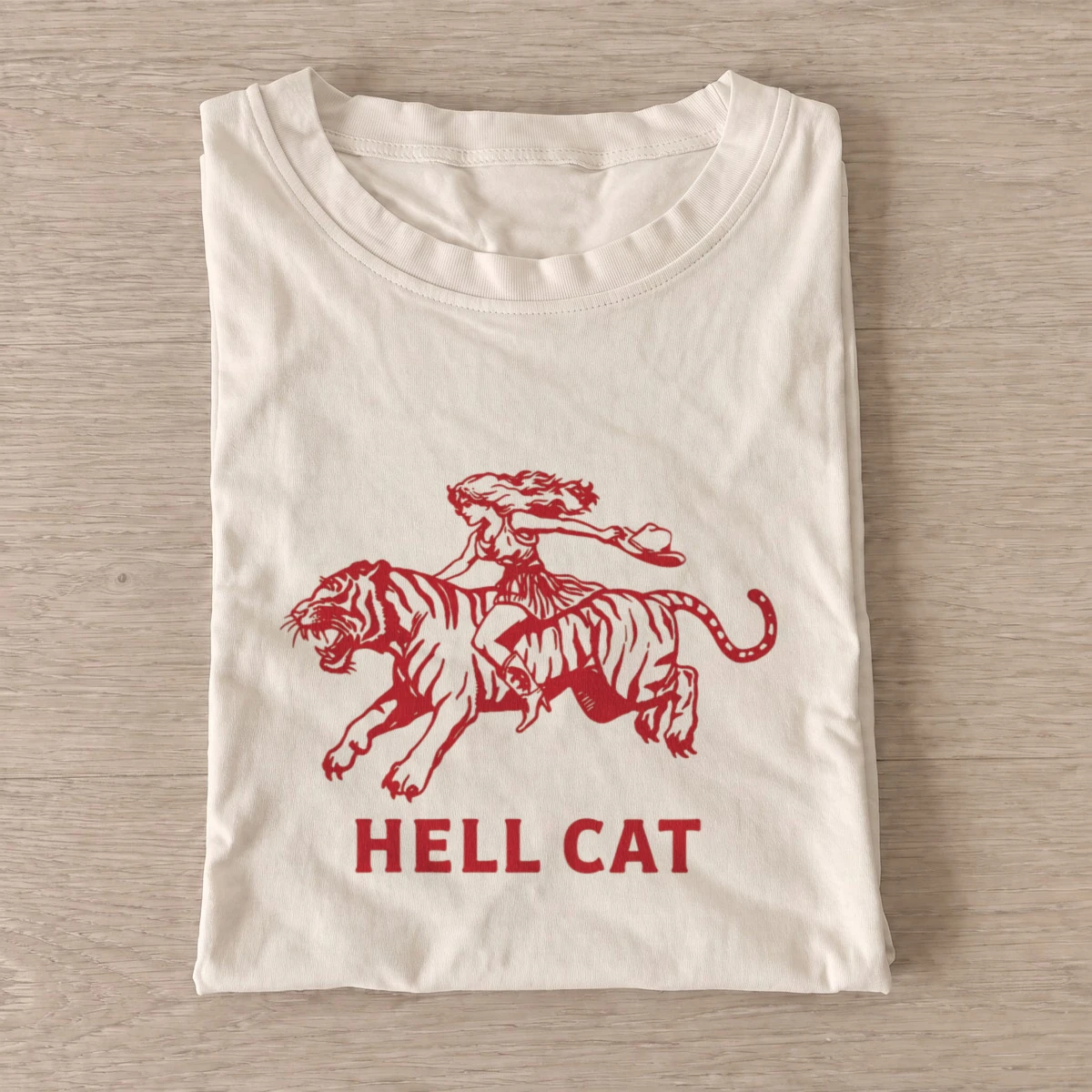 Hell cat rider t shirt sand20hell cat rider.webp