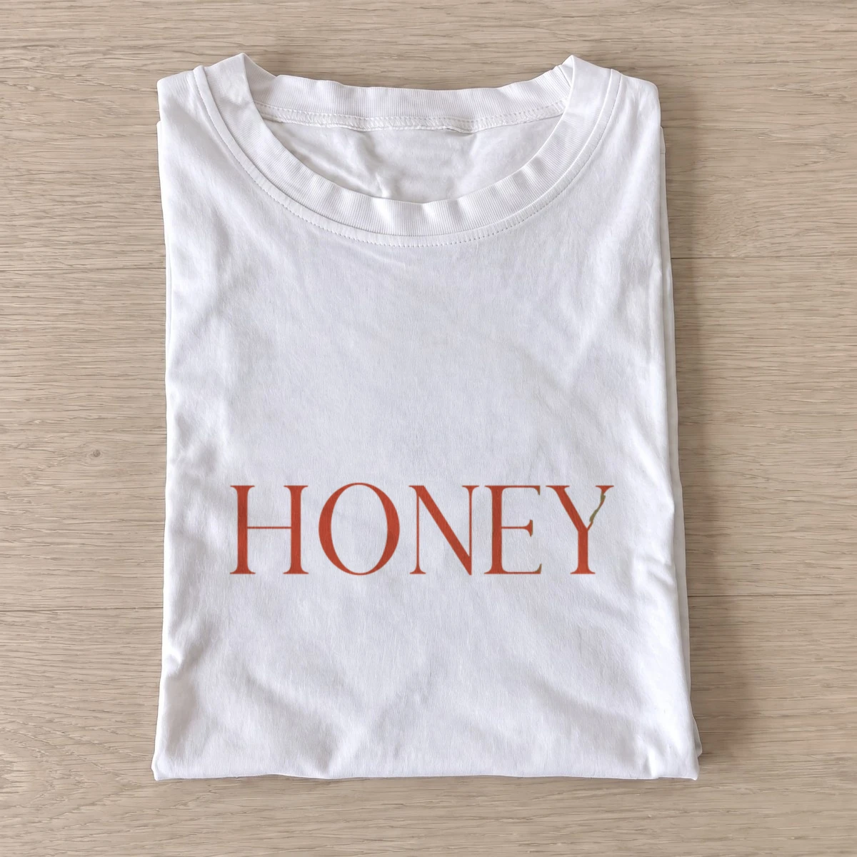 Honey rust type t shirt white20honey rust type.webp
