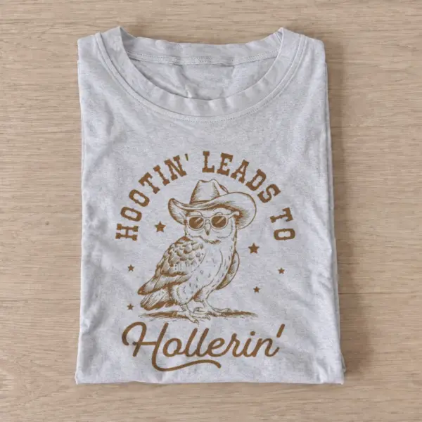 Hooting cowboy owl t shirt gray20hooting cowboy owl.webp