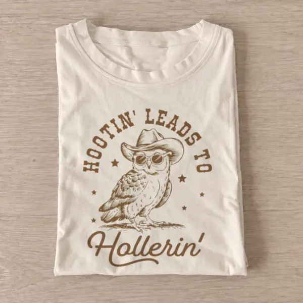 Hooting cowboy owl t shirt sand20hooting cowboy owl.webp