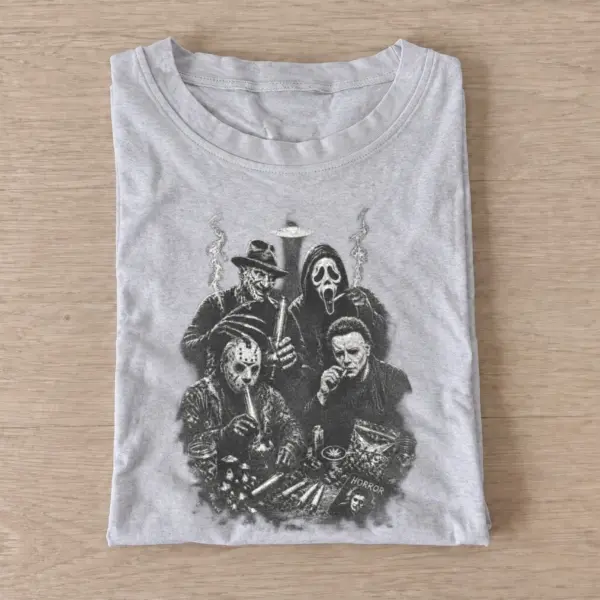 Horror villain gathering t shirt gray20horror villain gathering.webp