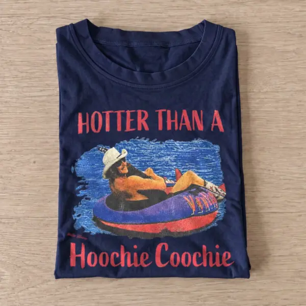Hotter than a hoochie coochie country river float t shirt navy20country river float.webp
