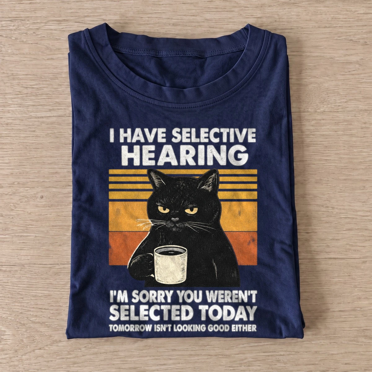 I have selective hearing cat t shirt navy20selective hearing cat.webp