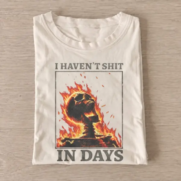 I havent shit in days flaming skull t shirt sand20fiery constipation.webp