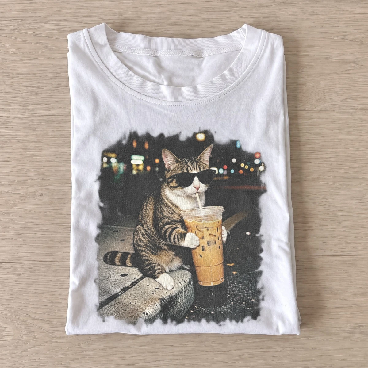 Iced coffee tabby cat t shirt white20iced coffee tabby.webp