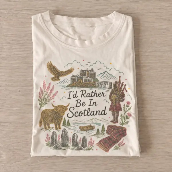 Id rather be in scotland t shirt sand20rather be scotland.webp