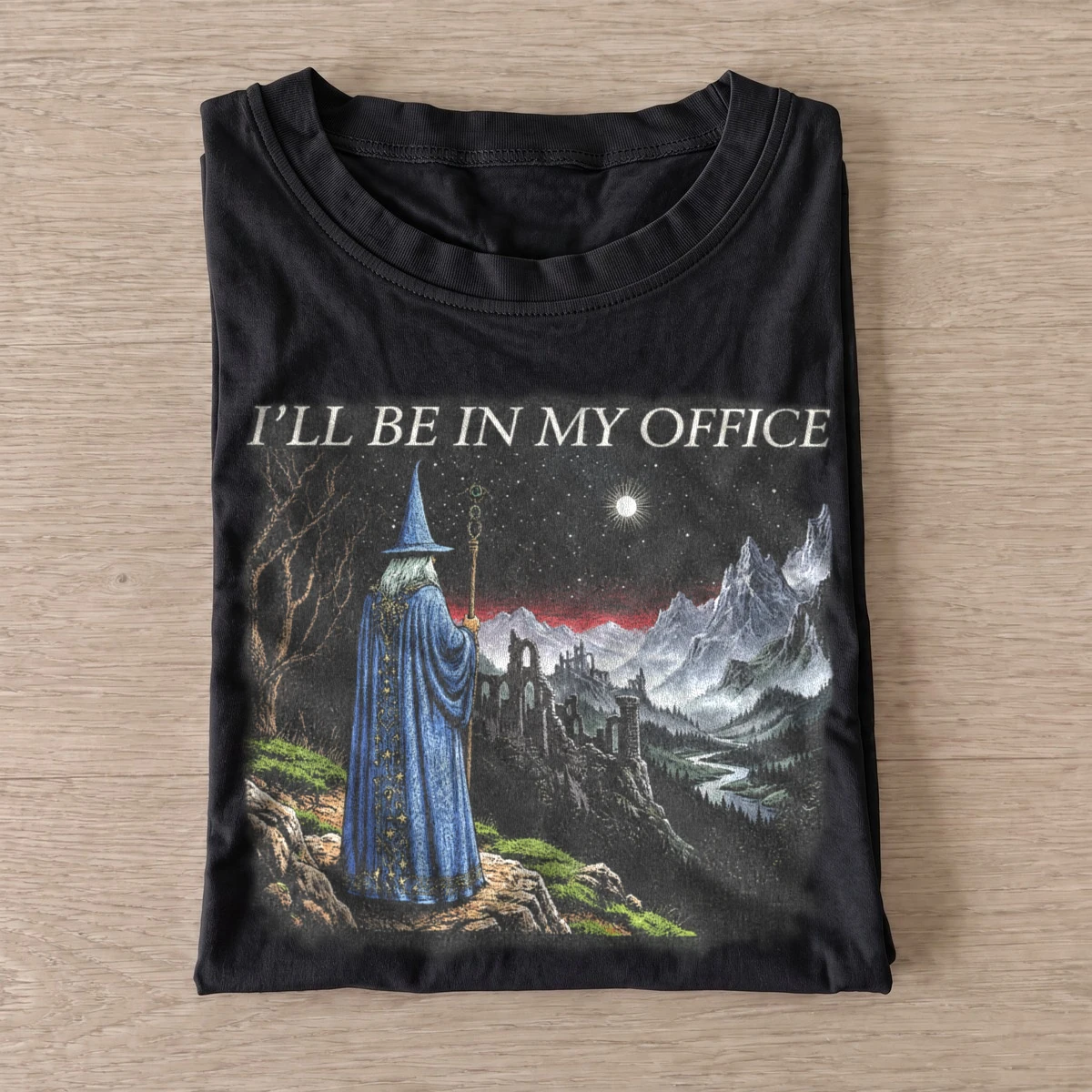 Ill be in my office wizard t shirt black20wizard office.webp