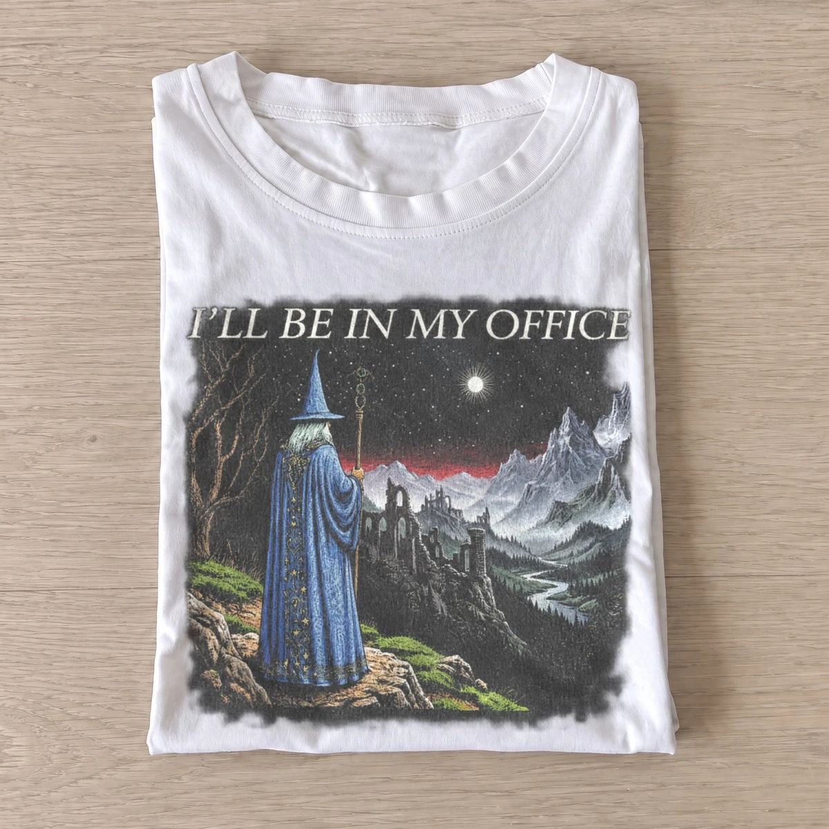 Ill be in my office wizard t shirt white20wizard office.webp
